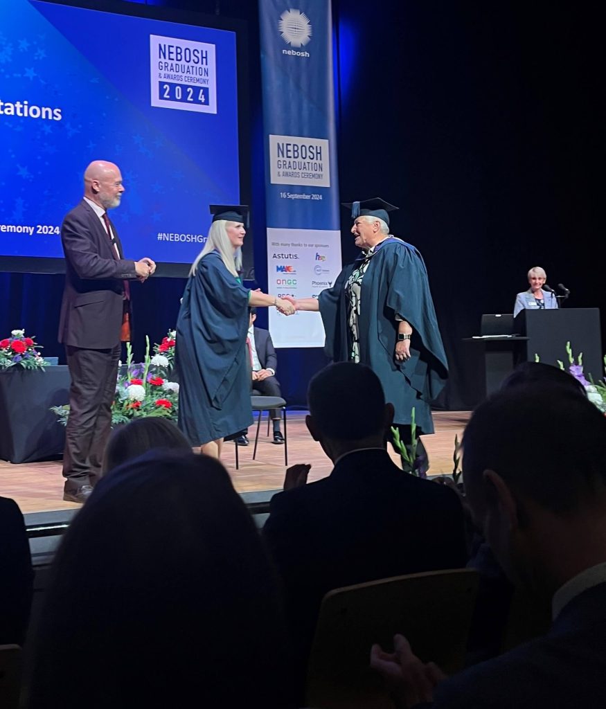 Image of a course picture, study guide, revision book, publication, icon or logo relating to an awarding body like NEBOSH, shown on the ACT Associates website.