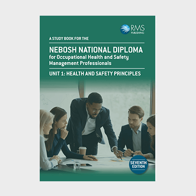 Image of a course picture, study guide, revision book, publication, icon or logo relating to an awarding body like NEBOSH, shown on the ACT Associates website.